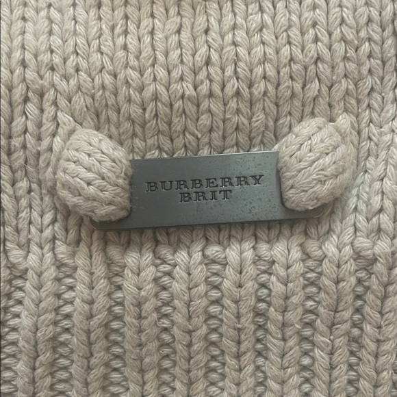 Burberry Brit Aran Cable Knit Sweater - Picture 2 of 5